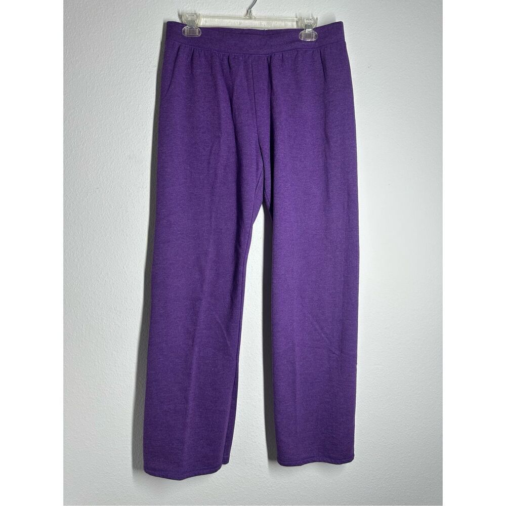 Hanes Ecosmart Women’s Sweatpants Straight Leg Cotton Blend Size M
